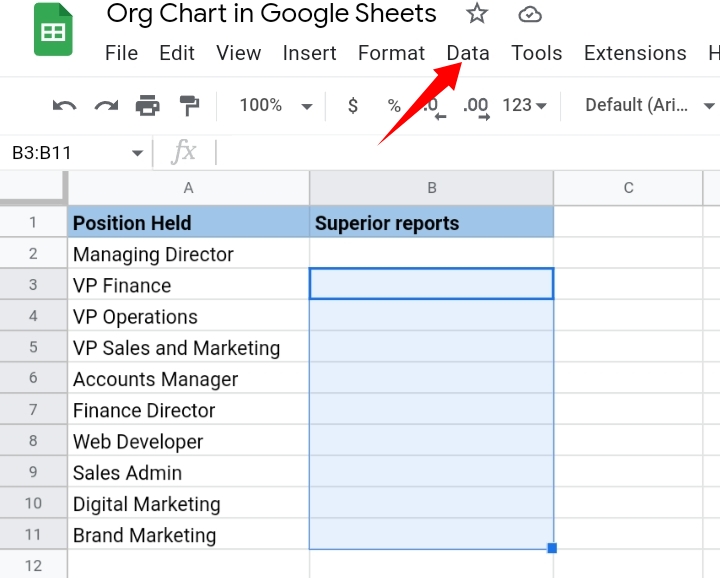 2 How To Create An Org Chart In Google Sheets