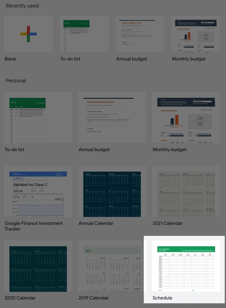 2 How To Make A Schedule In Google Sheets