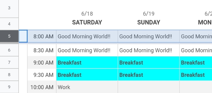 21 How To Make A Schedule In Google Sheets