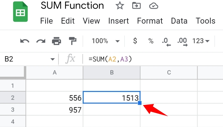 3 How To Sum a Column In Google Sheets