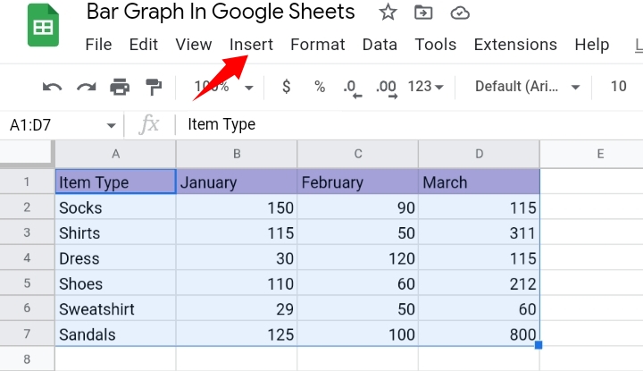 35 How To Make A Bar Graph In Google Sheets