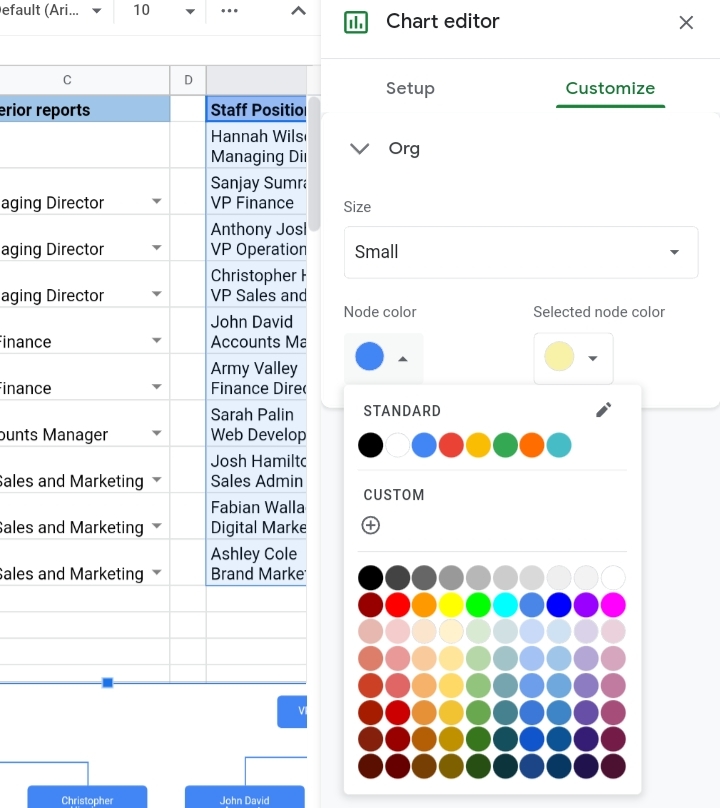 40 How To Create An Org Chart In Google Sheets