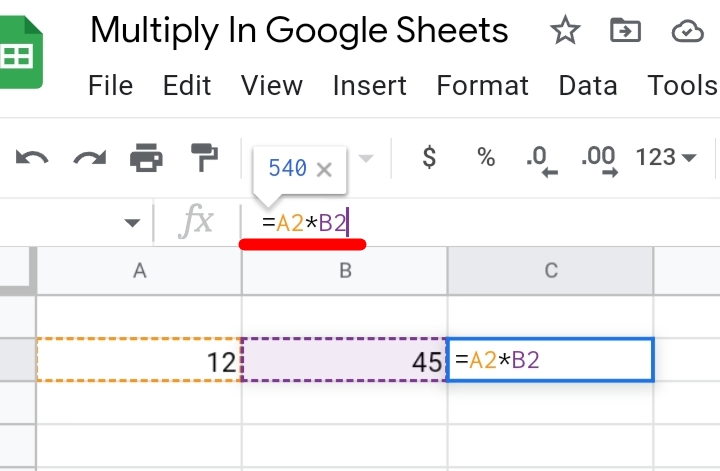 5 How To Multiply In Google Sheets