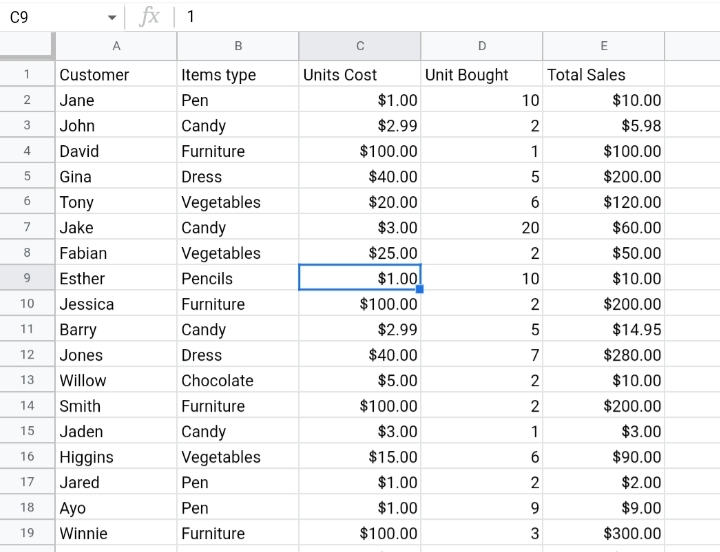 55How To Make A Table In Google Sheets