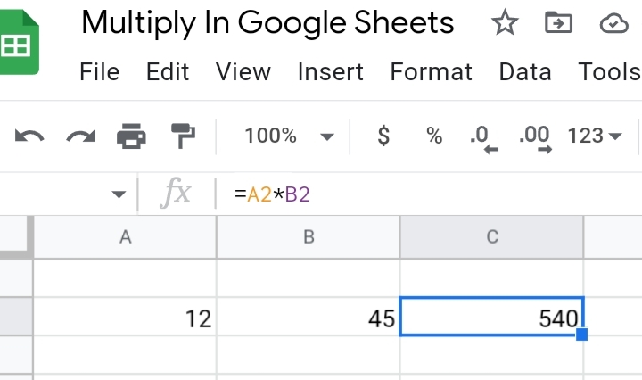 6 How To Multiply In Google Sheets