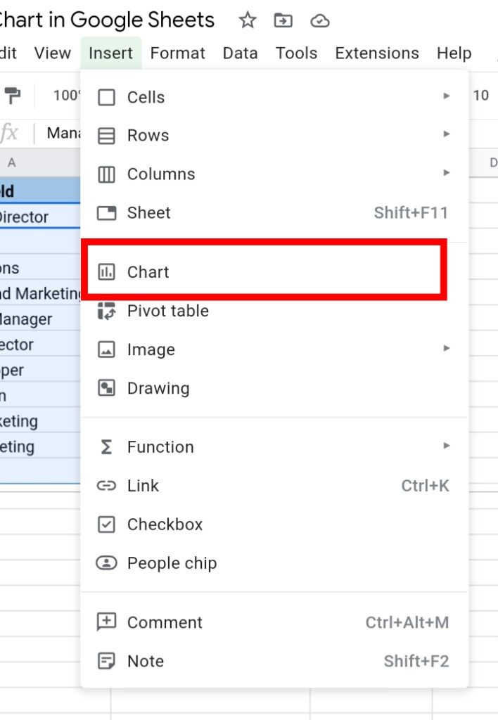 9 How To Create An Org Chart In Google Sheets