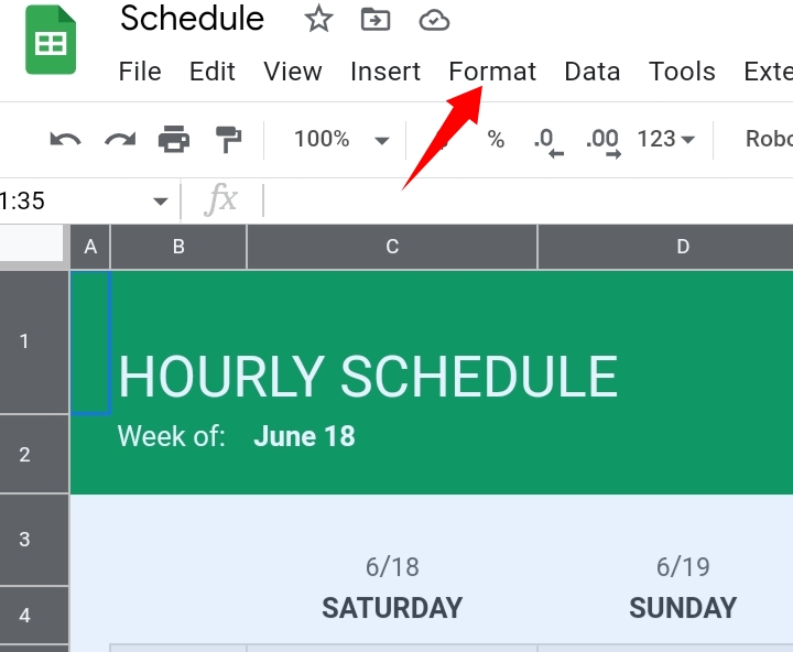 9 How To Make A Schedule In Google Sheets