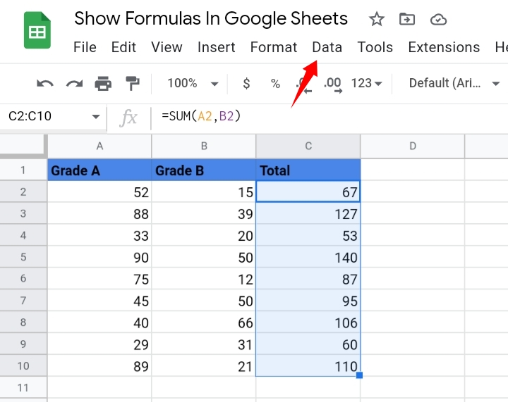 9 How To Show Formulas In Google Sheets